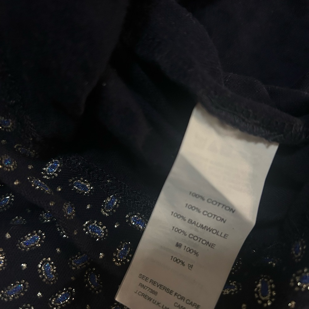 Crewcuts Girls’ Metallic Dot Dress – Size 12 - Picture 5 of 5